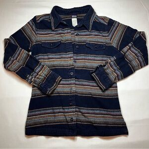 Women’s Patagonia Flannel Shirt – Southwest Stripe – Organic Cotton